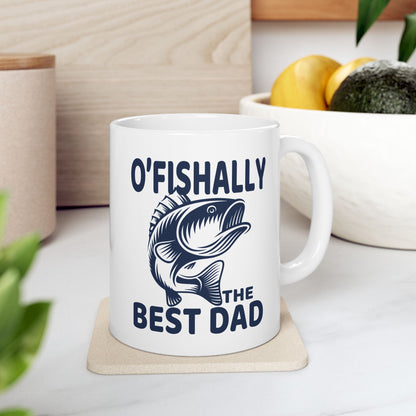 O'Fishally The Best Dad Mug