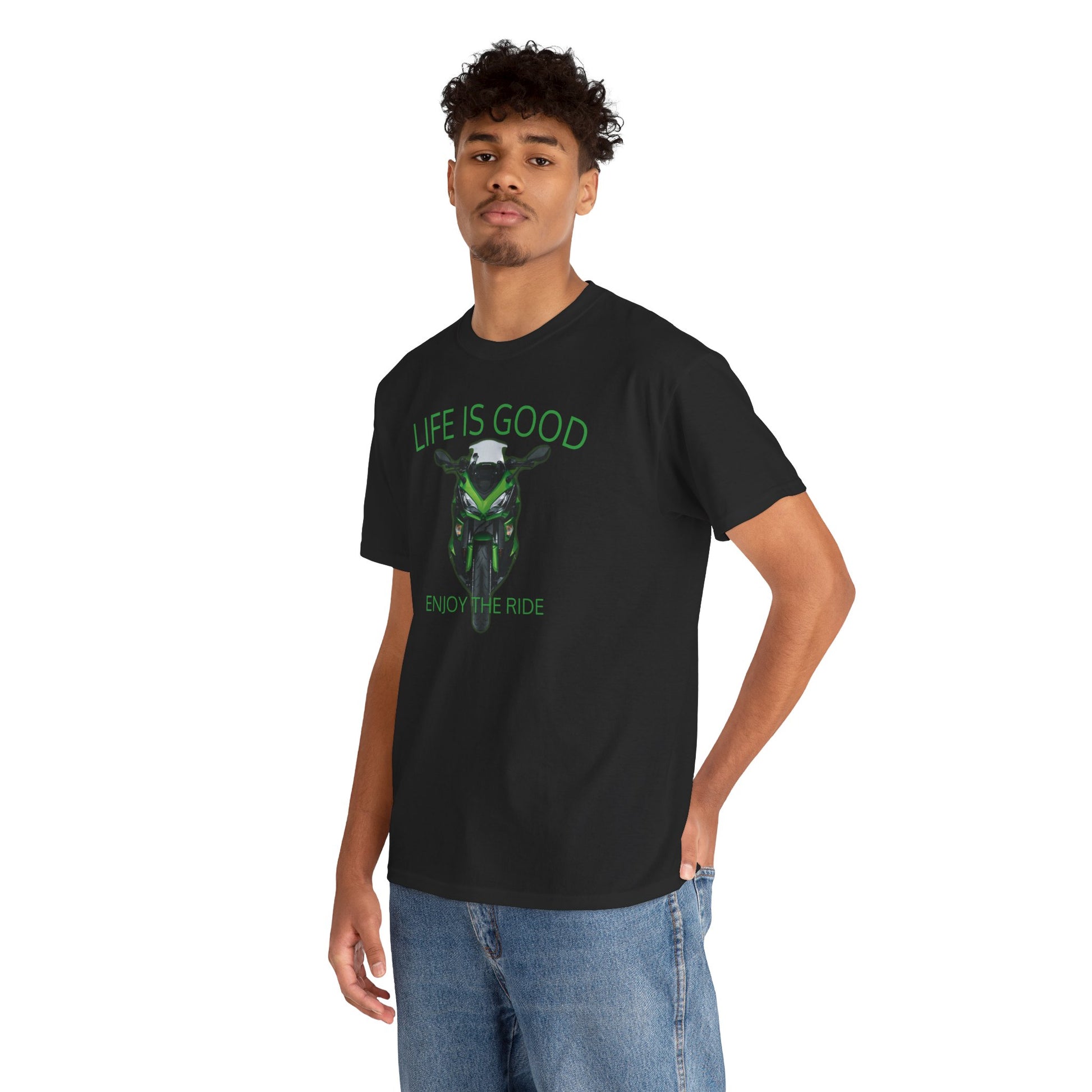 Life is Good Motorcycle Tee