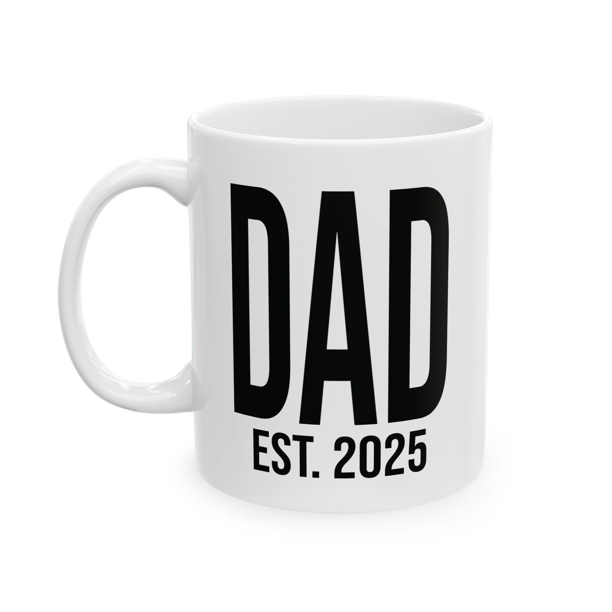 New Dad Est. 2025 Mug