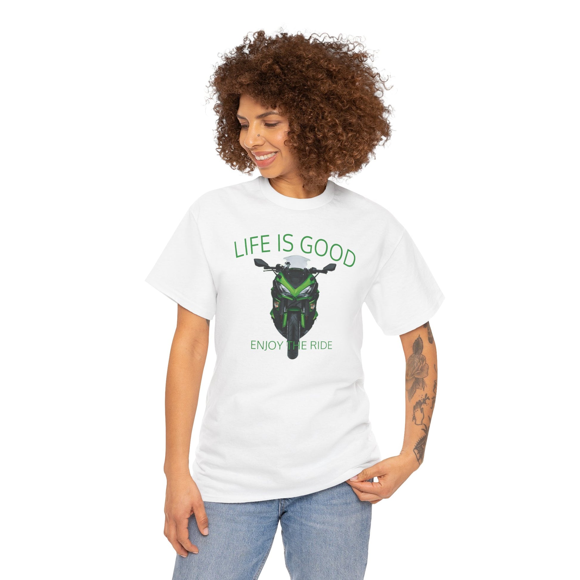 Life is Good Motorcycle Tee