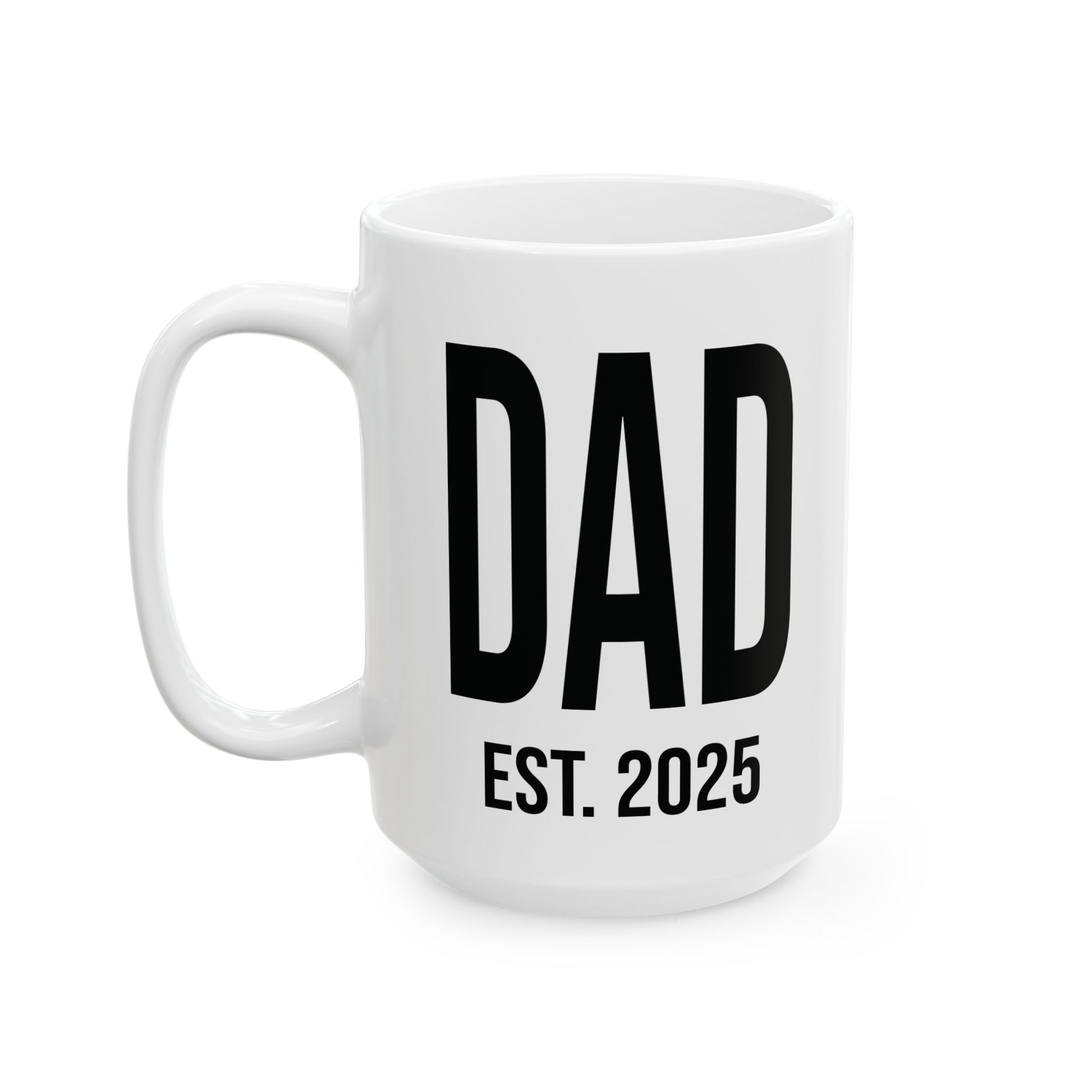 New Dad Est. 2025 Mug