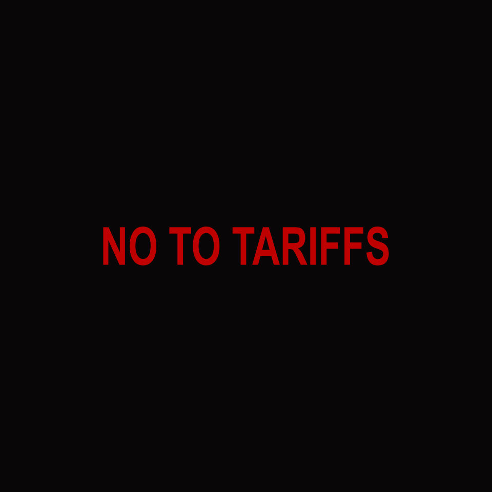 No To Tariffs Fitted Cap