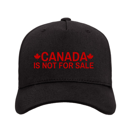 Red Text Canada Is Not For Sale Cap