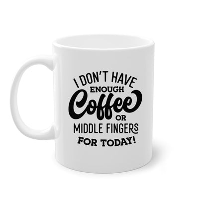 Coffee Middle Finger Mug